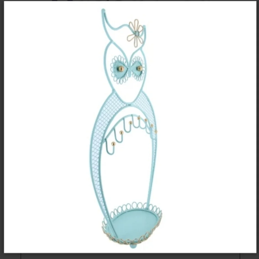 Blue Owl Jewelry Holder